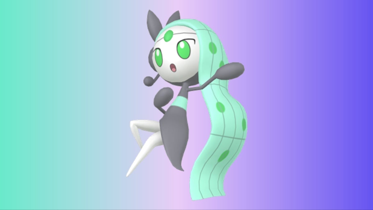 Pokémon Mítico Brilhante Meloetta